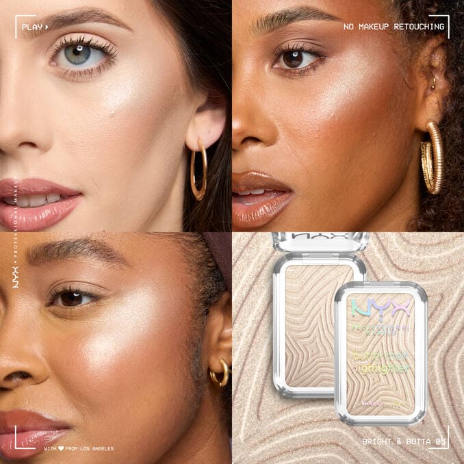NYX Buttermelt Highlighter Highlighter - XOXO cosmetics