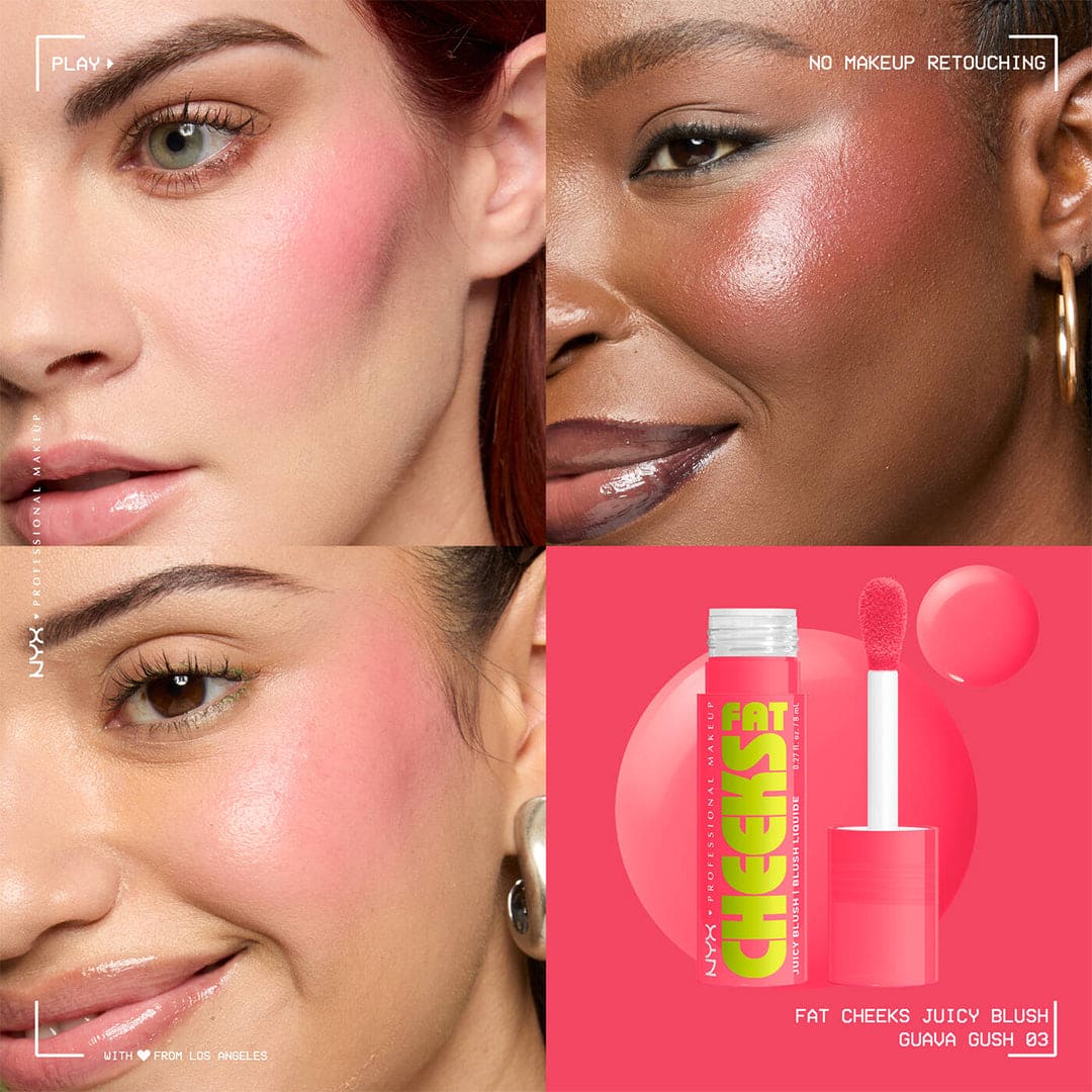 NYX Cheeks Fat Juicy Plump Blush Blush - XOXO cosmetics