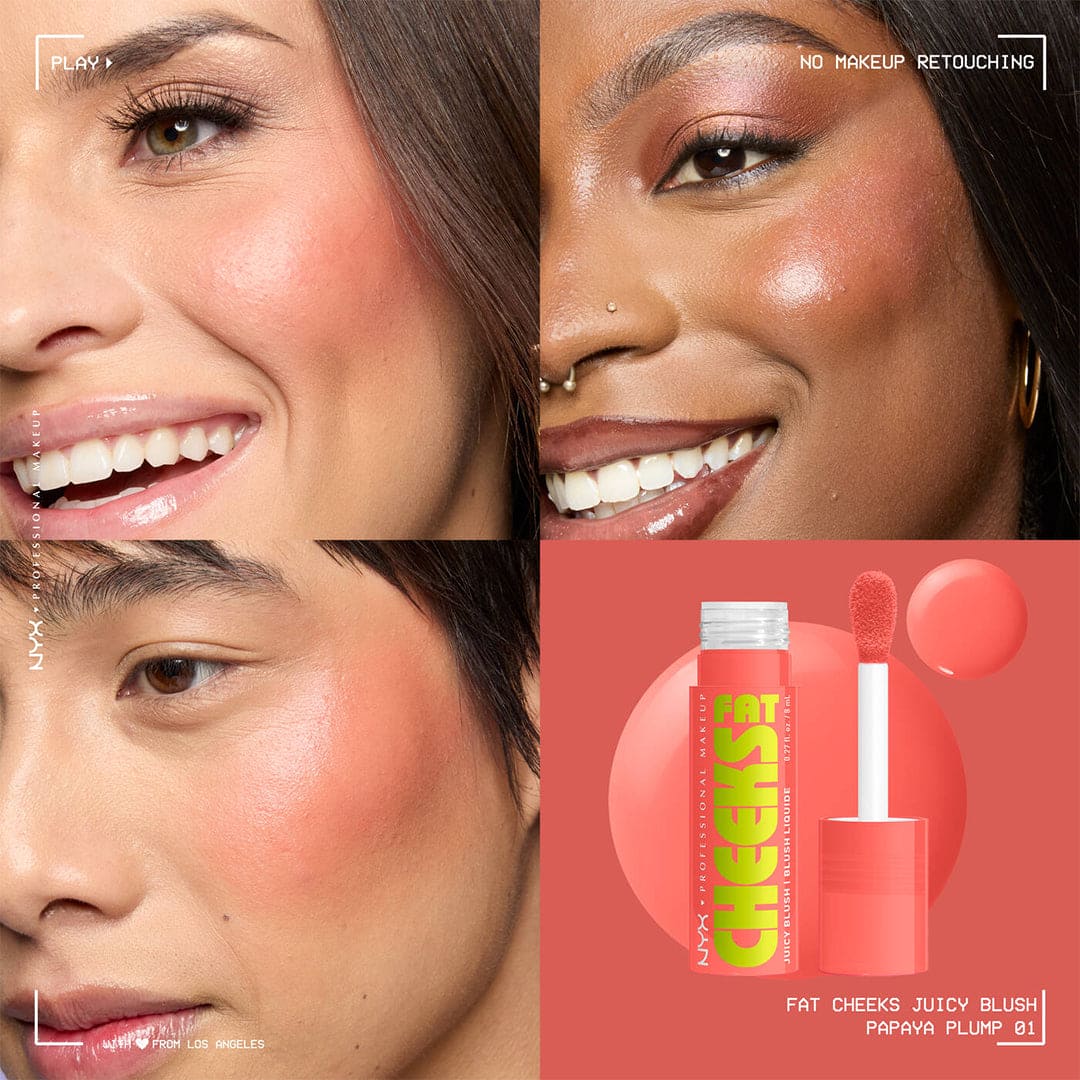 NYX Cheeks Fat Juicy Plump Blush Blush - XOXO cosmetics