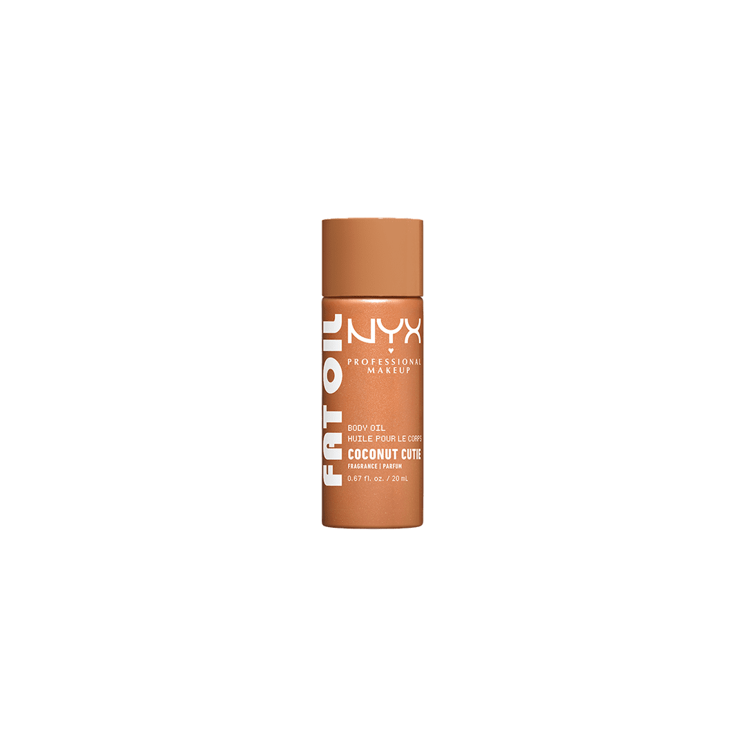 NYX Fat Oil Coconut Cutie Shimmering Body Oil Body Oil - XOXO cosmetics