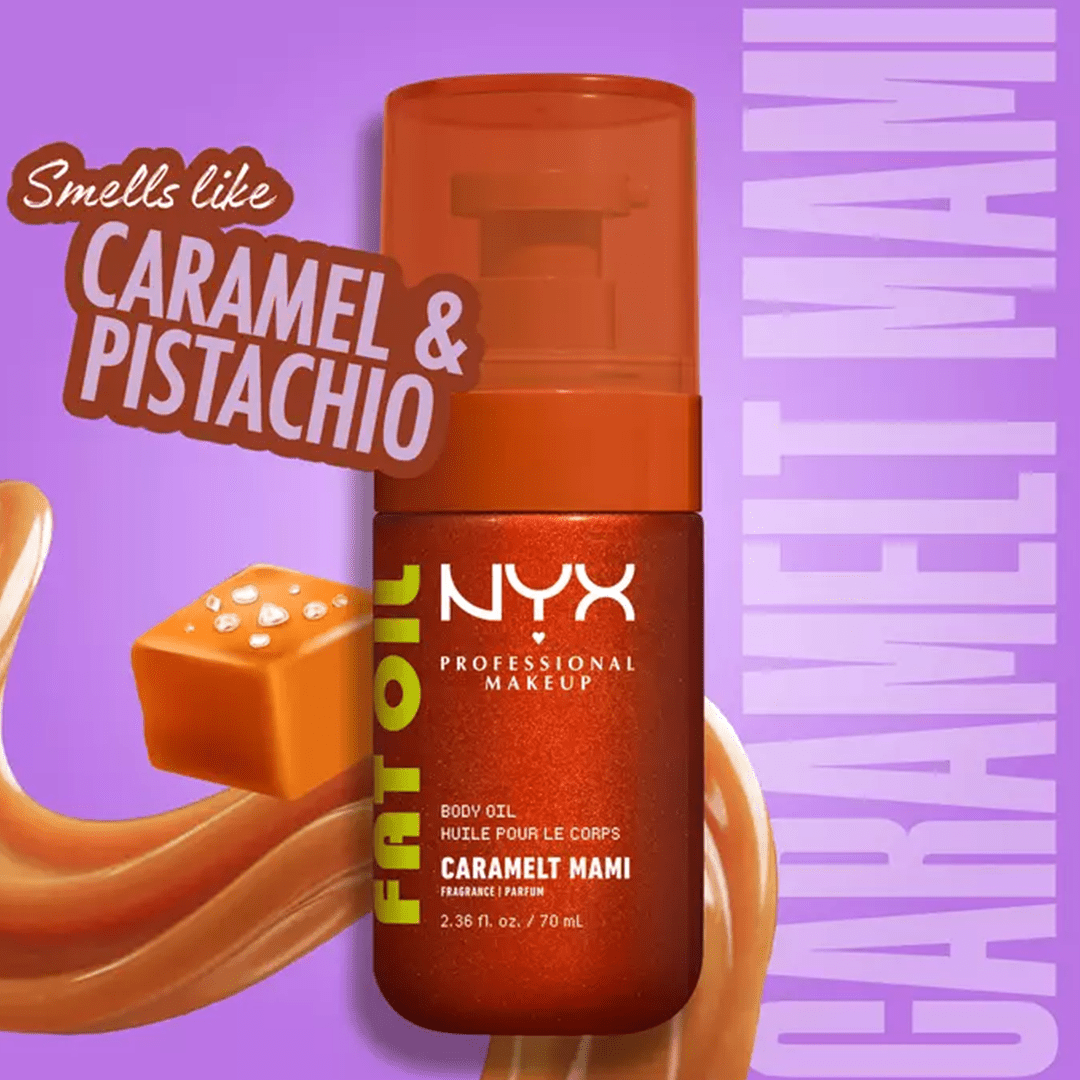 NYX Fat Oil Kit - Caramelt Mami Body Set - XOXO cosmetics