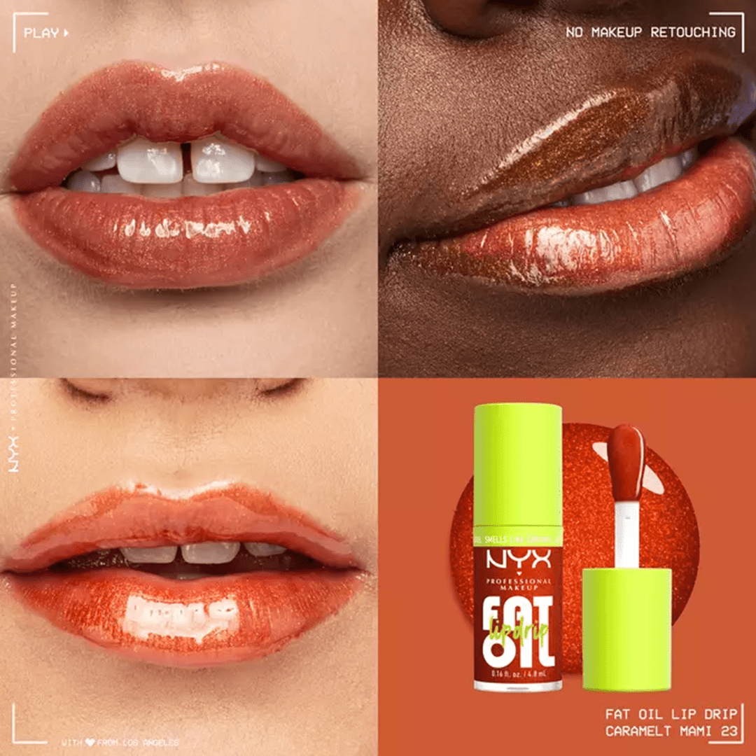 NYX Fat Oil Kit - Caramelt Mami Body Set - XOXO cosmetics