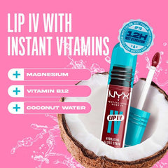 NYX Lip I.V. Hydrating Gloss Serum Lip Gloss - XOXO cosmetics