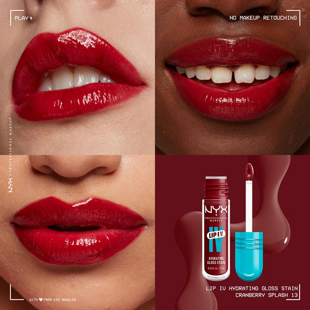 NYX Lip I.V. Hydrating Gloss Serum Lip Gloss - XOXO cosmetics