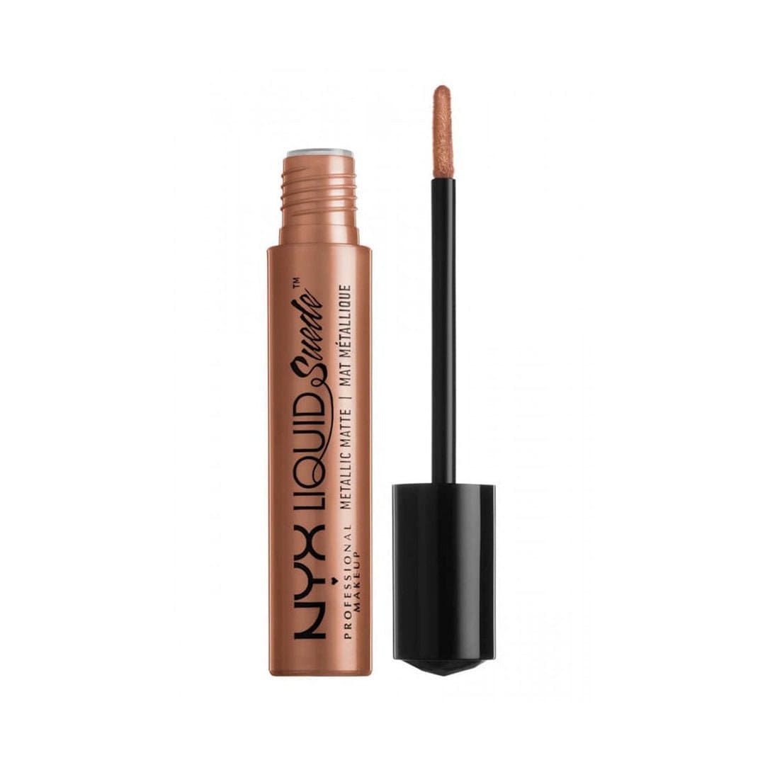 NYX Liquid Suede Metallic Matte Lipstick Liquid Lipstick - XOXO cosmetics