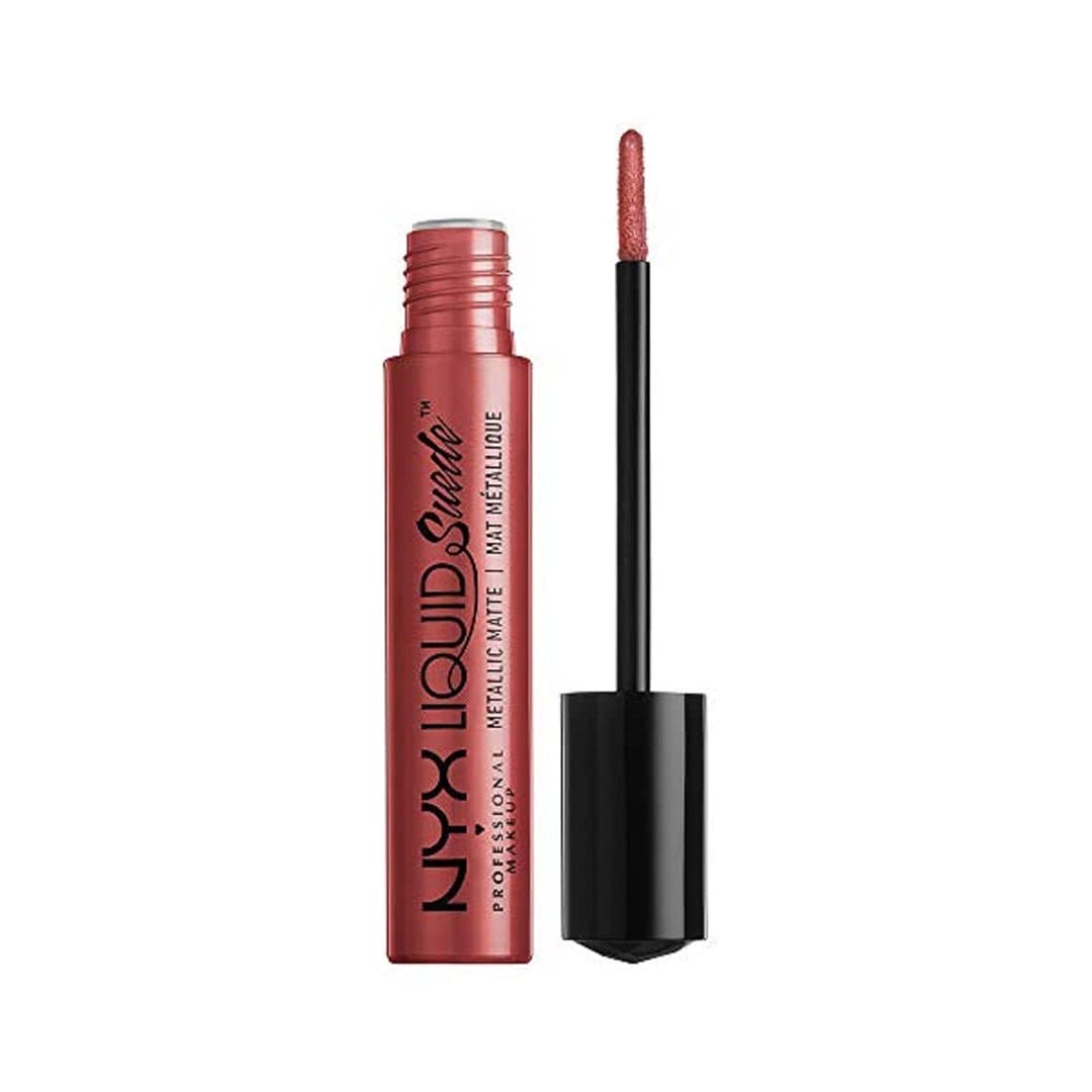 NYX Liquid Suede Metallic Matte Lipstick Liquid Lipstick - XOXO cosmetics