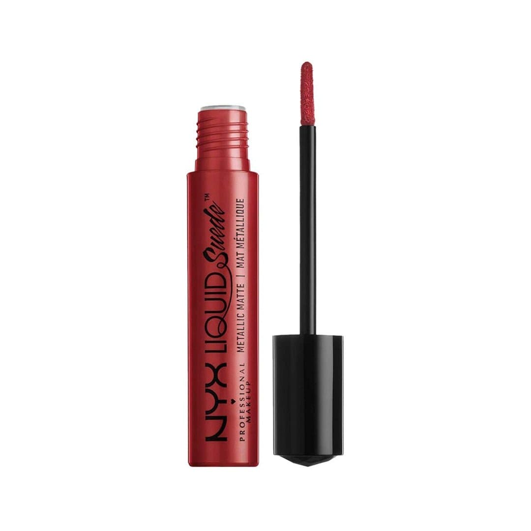 NYX Liquid Suede Metallic Matte Lipstick Liquid Lipstick - XOXO cosmetics