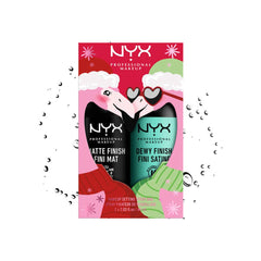 NYX Makeup Setting Spray Duo - Holiday Gift Set Setting & Fixing Spray - XOXO cosmetics