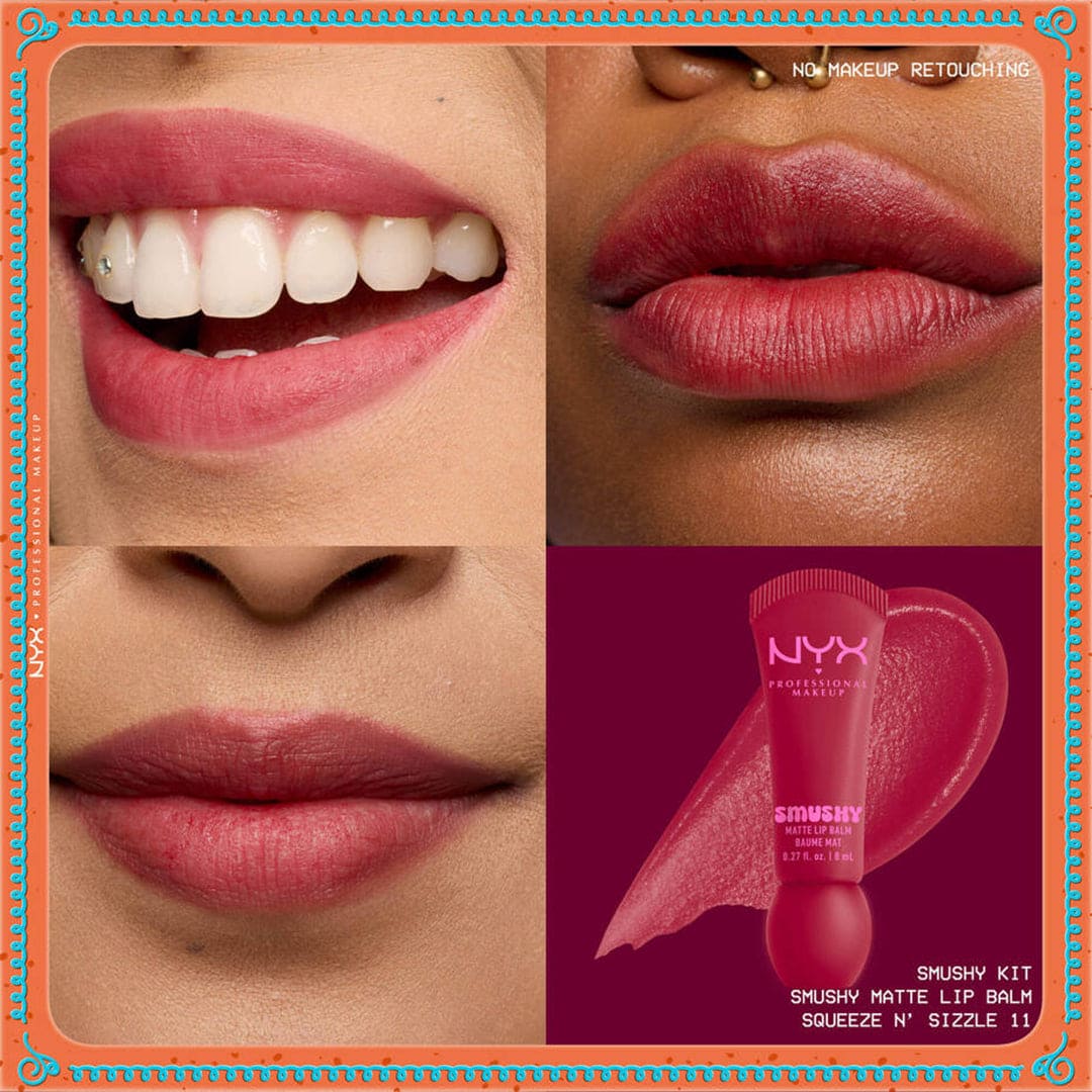 NYX Smushy Kit - 01 Smushy Kit Lip Balm - XOXO cosmetics