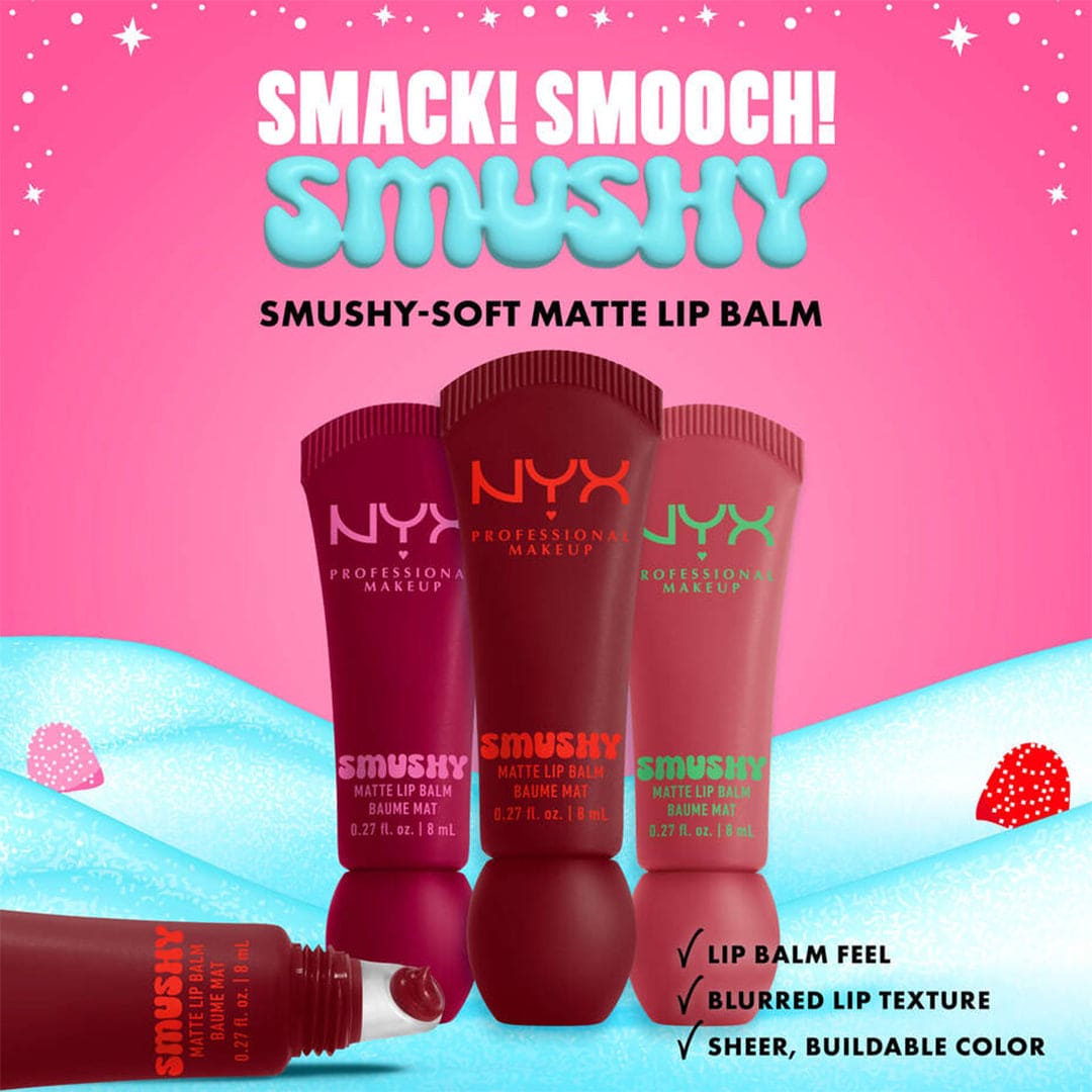 NYX Smushy Kit - 01 Smushy Kit Lip Balm - XOXO cosmetics