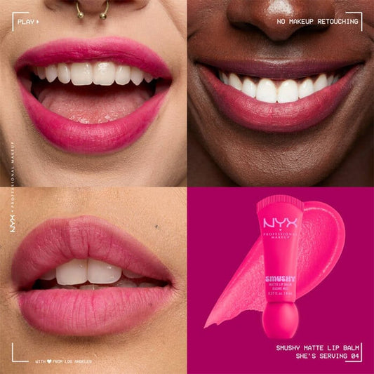 NYX Smushy Matte Lip Balm Lip Balm - XOXO cosmetics