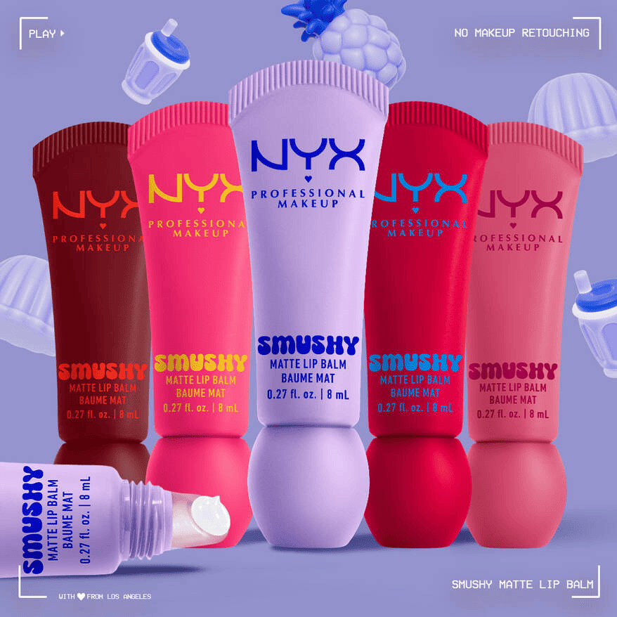 NYX Smushy Matte Lip Balm Lip Balm - XOXO cosmetics