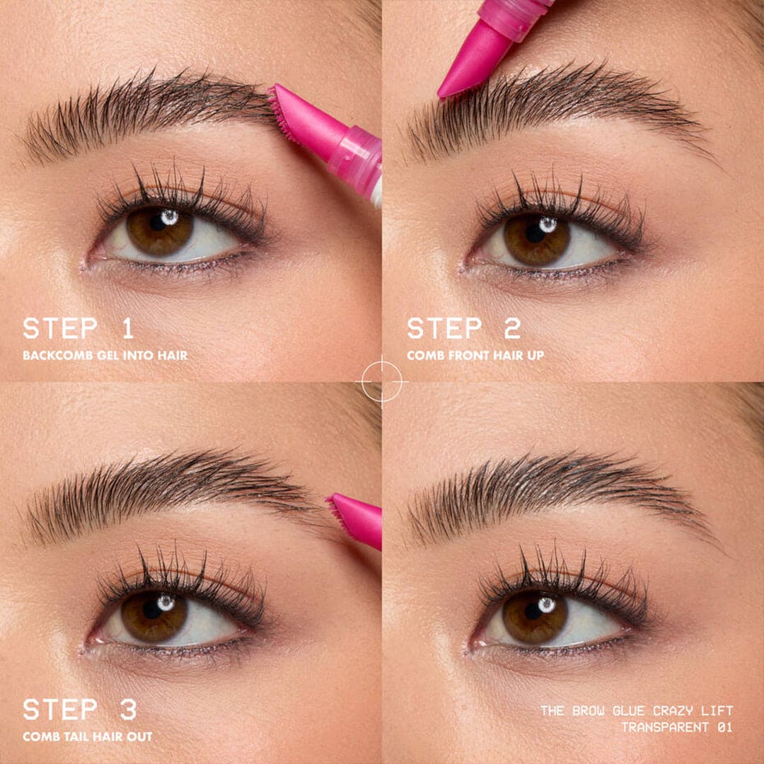 NYX The Brow Glue Crazy Lift Brow Lamination Gel Eyebrow - XOXO cosmetics