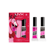 NYX The Brow Glue Duo Clear & Black Eyebrow - XOXO cosmetics
