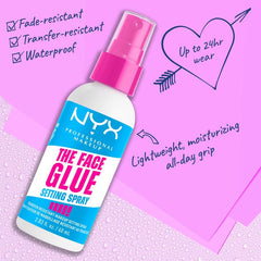 NYX The Face Glue Setting Spray Setting & Fixing Spray - XOXO cosmetics