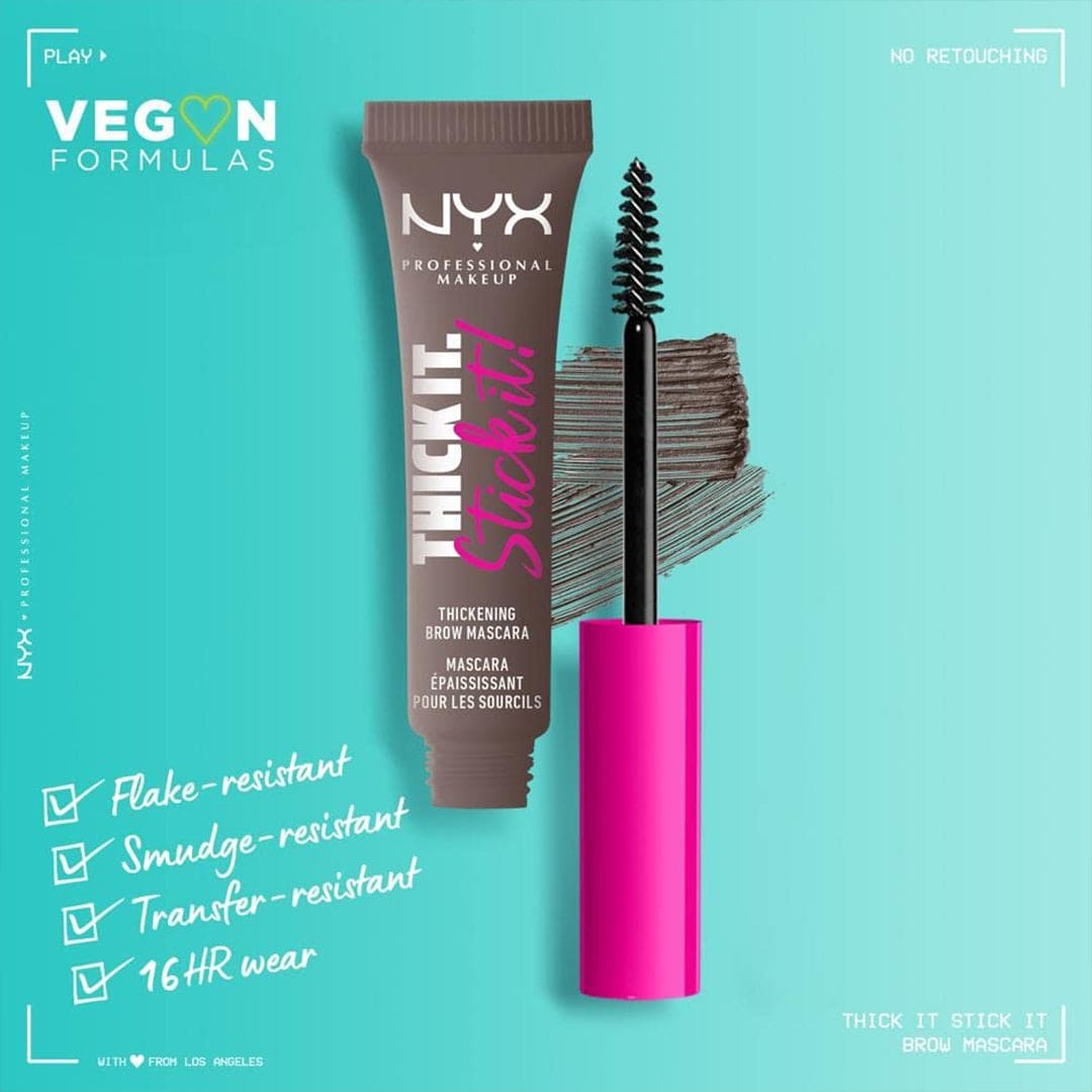 NYX Thick It Stick It! Brow Gel Eyebrow - XOXO cosmetics