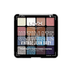 NYX Ultimate Shadow Palette - Vintage Jean Baby Eyeshadow - XOXO cosmetics