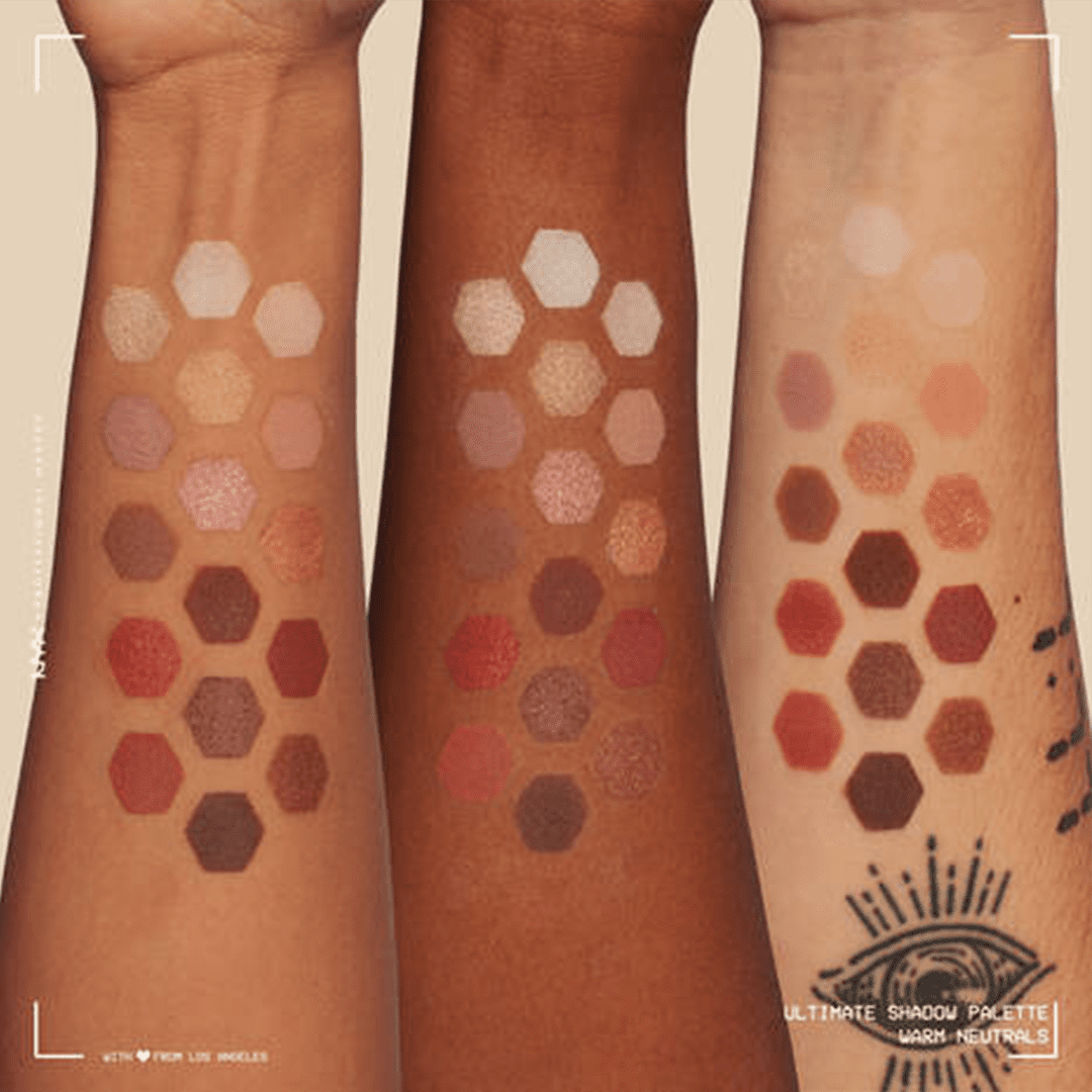 NYX Ultimate Shadow Palette - Warm Neutrals Eyeshadow - XOXO cosmetics