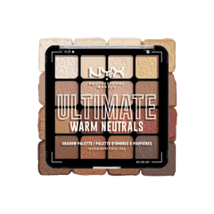 NYX Ultimate Shadow Palette - Warm Neutrals Eyeshadow - XOXO cosmetics