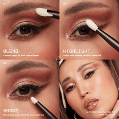 NYX Ultimate Shadow Palette - Warm Neutrals Eyeshadow - XOXO cosmetics