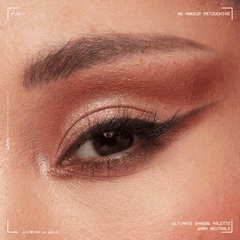 NYX Ultimate Shadow Palette - Warm Neutrals Eyeshadow - XOXO cosmetics