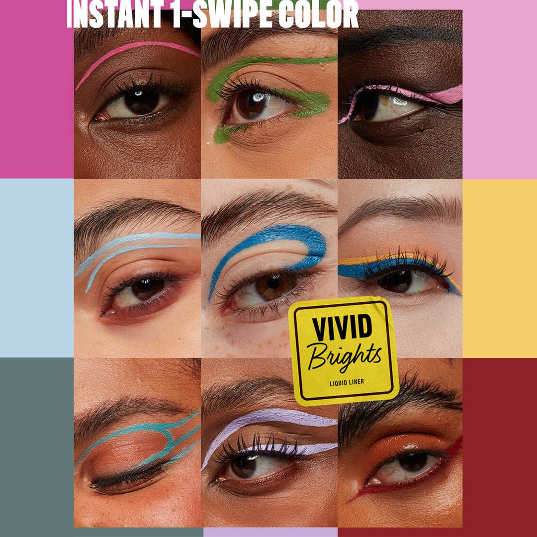 NYX Vivid Brights Matte Liquid Eyeliner Eye Liner - XOXO cosmetics