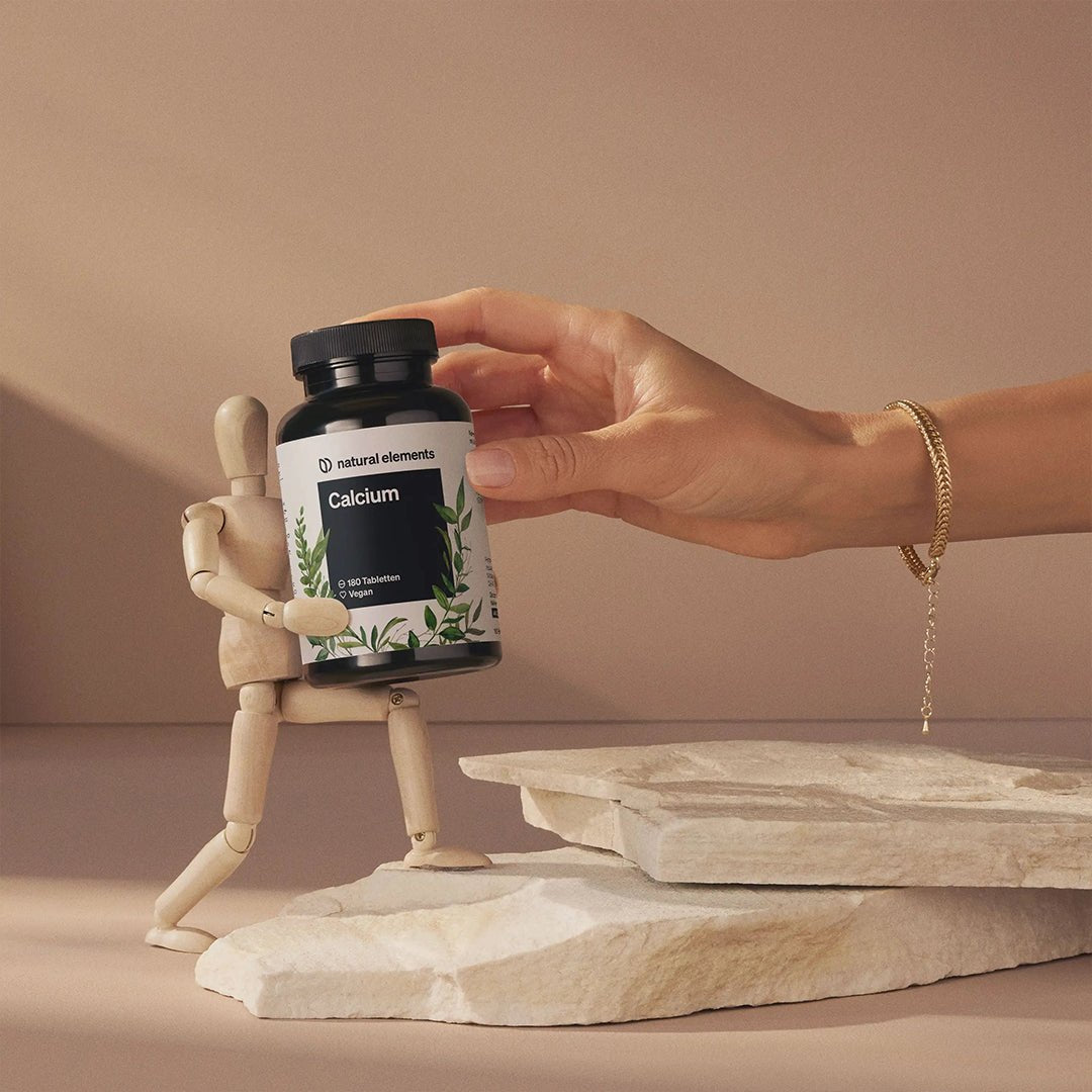 Natural Elements Calcium - 180 Tablets Supplement - XOXO cosmetics