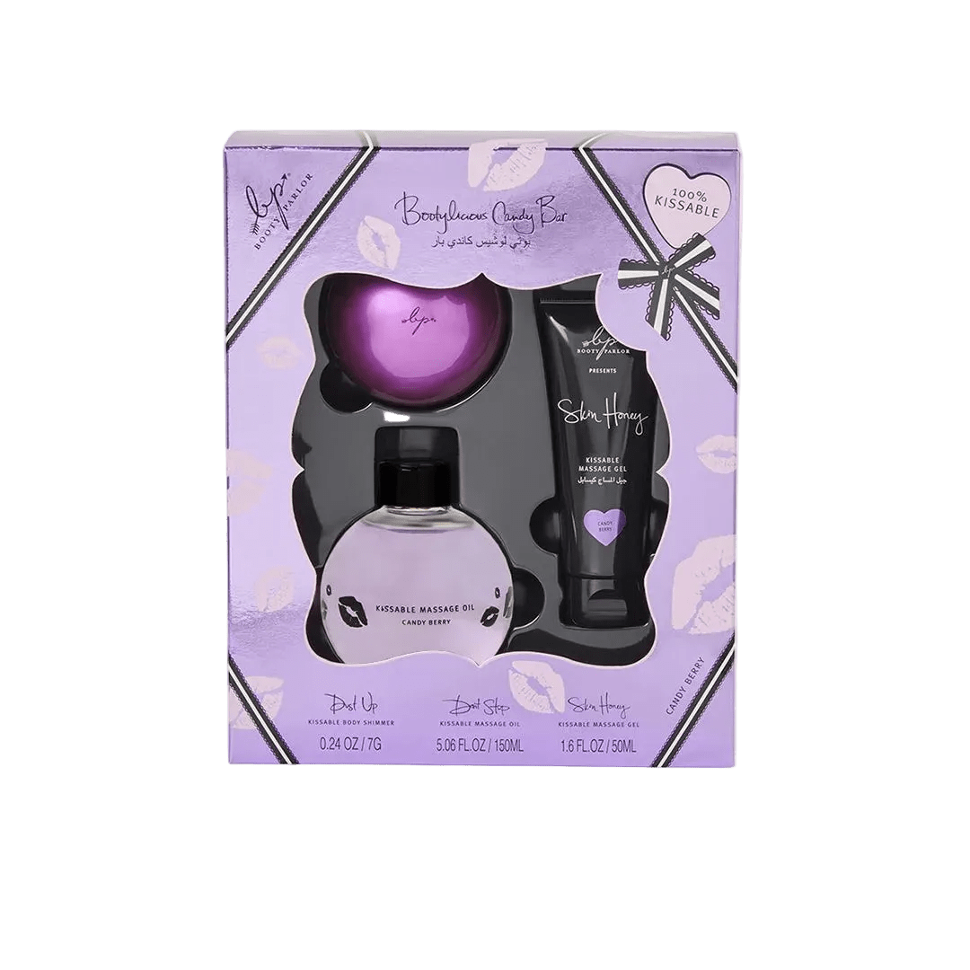 Nayomi Bootylicious Candy Bar Candy Berry Gift Set body - XOXO cosmetics