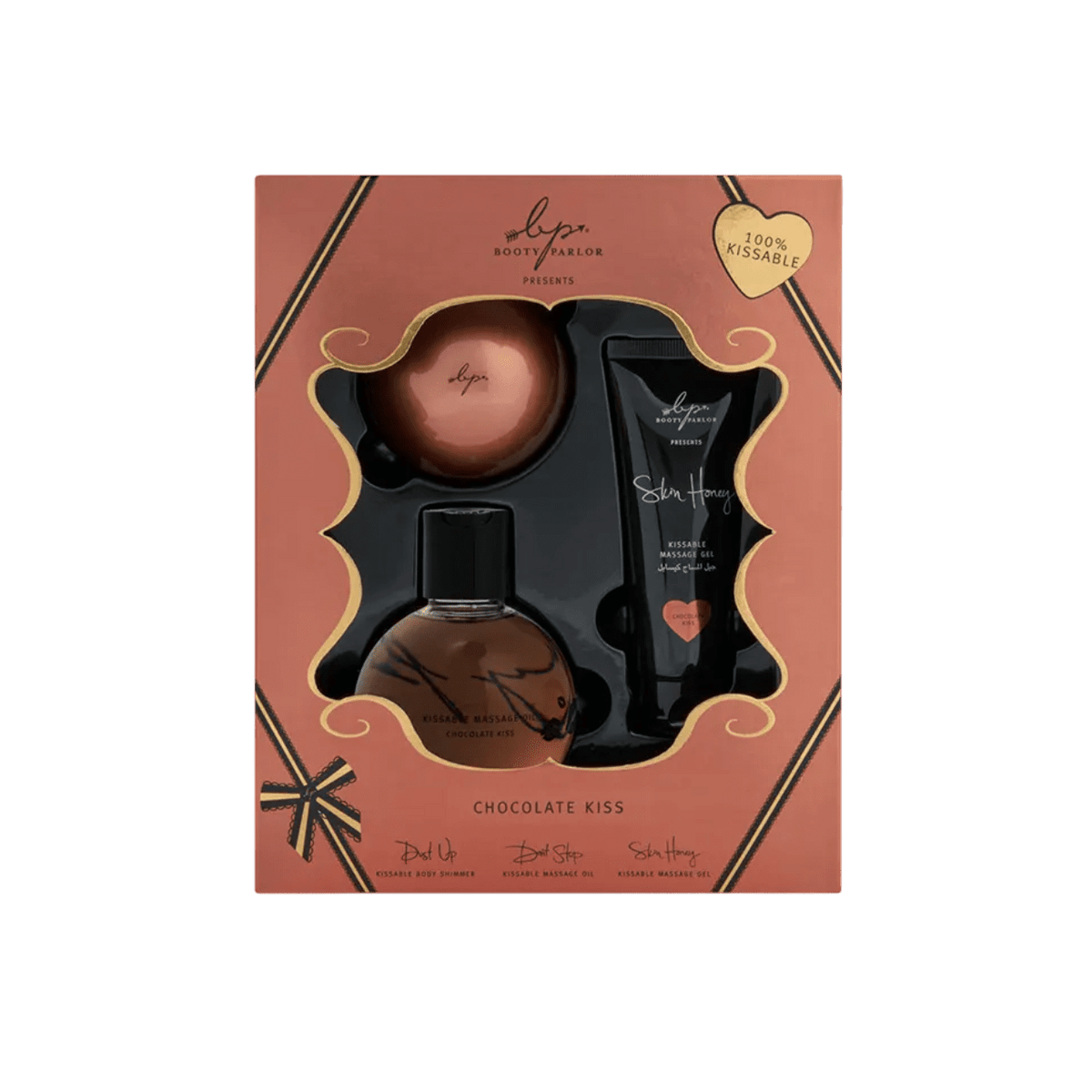 Nayomi Bootylicious Candy Bar Chocolate Kiss Gift Set Gift Set - XOXO cosmetics
