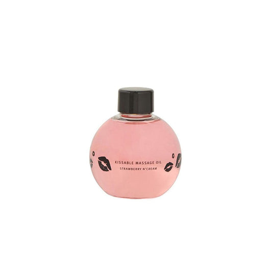 Nayomi Strawberry N'Cream - Kissable Massage Oil Massage Oil - XOXO cosmetics