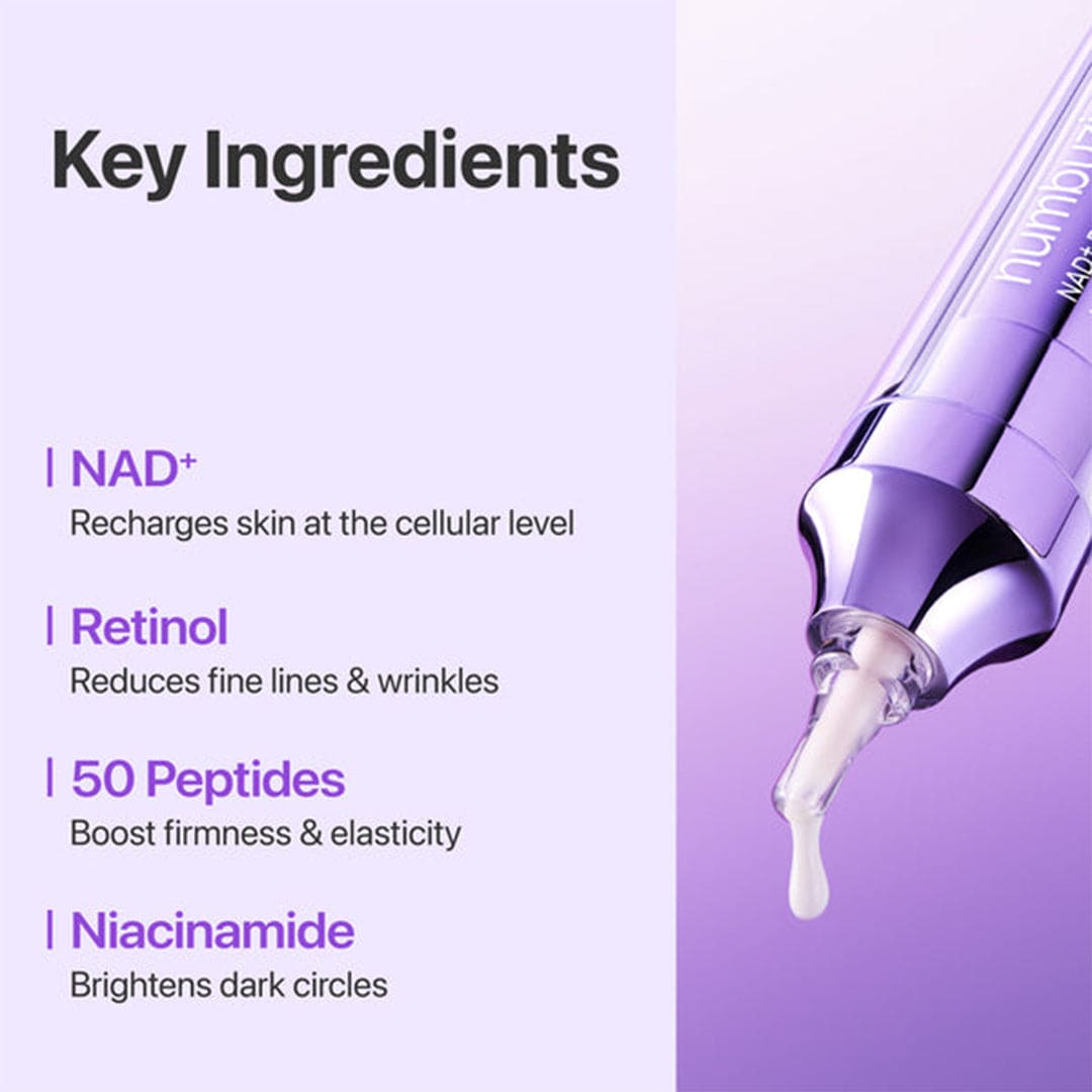 Numbuzin NAD+ + Retinol Volumetox Eye Cream - 10ml Eye Care - XOXO cosmetics