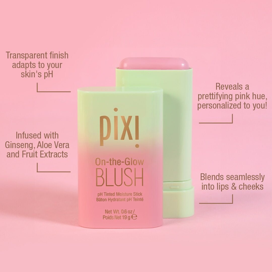 PIXI On-the-Glow Blush pH Reactive - CheekTone Blush - XOXO cosmetics