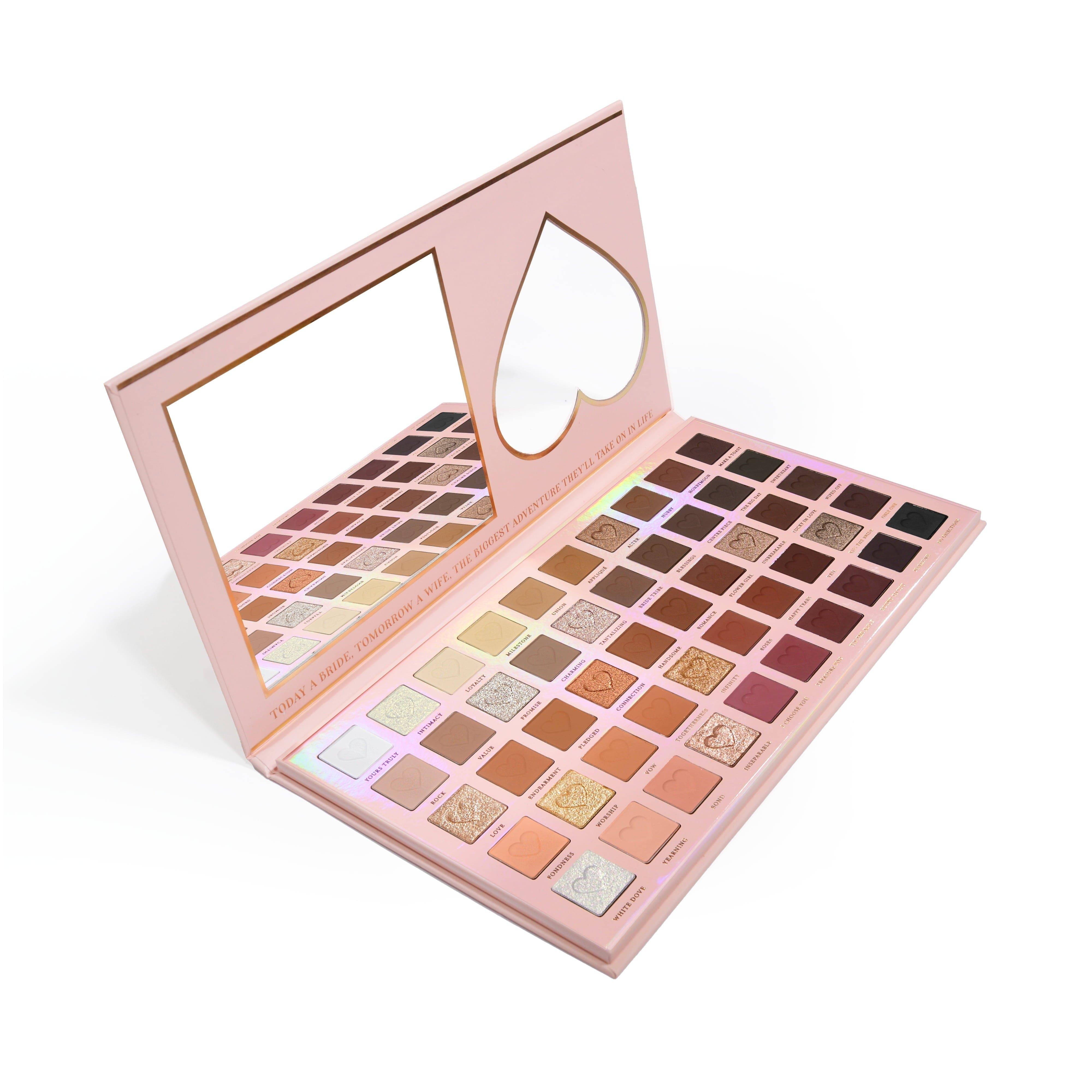 PLOUISE Bridal Series - Wedding Wish XL Palette Eyeshadow - XOXO cosmetics