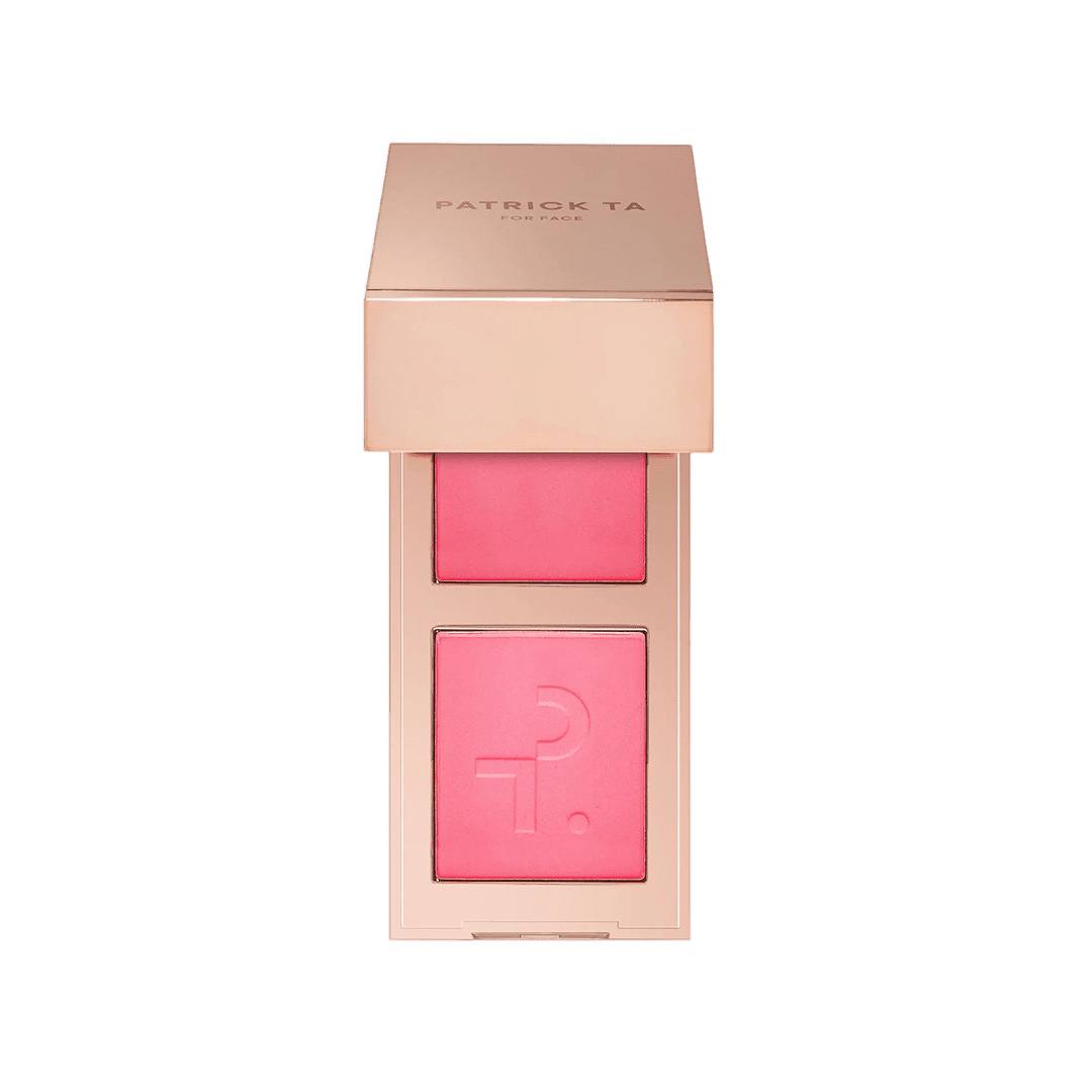 Patrick Ta Double-Take Creme & Powder Blush Mini Size Blush - XOXO cosmetics