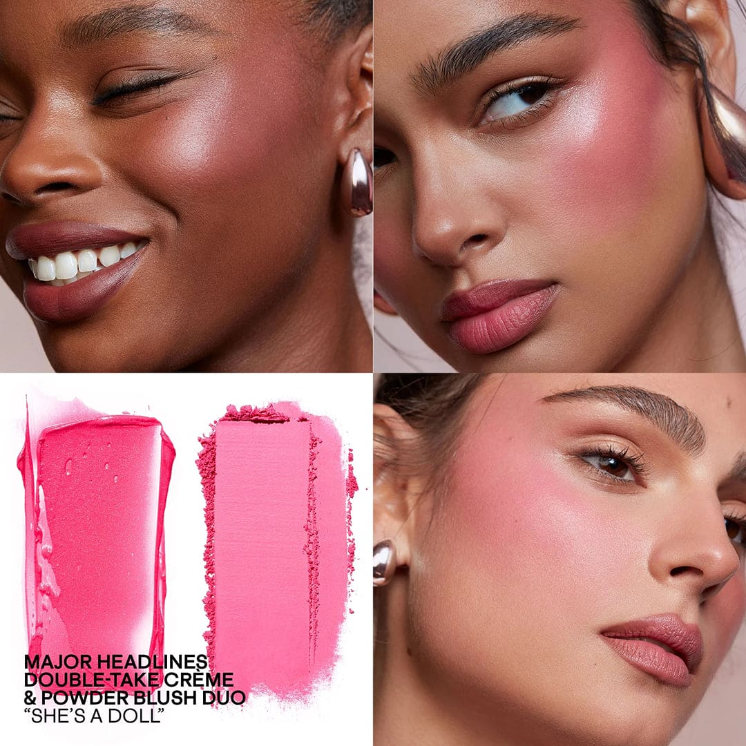 Patrick Ta Double-Take Creme & Powder Blush Blush - XOXO cosmetics