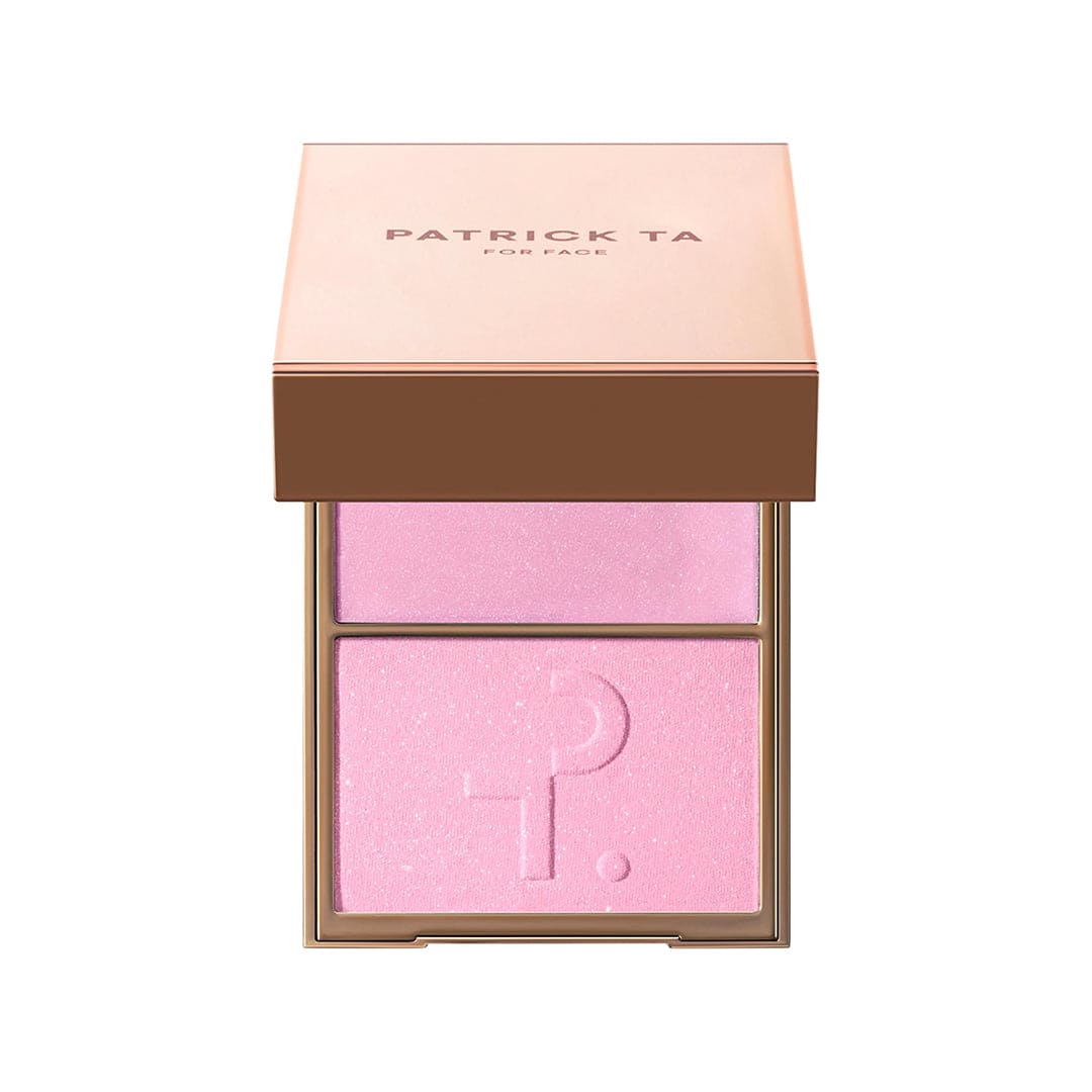 Patrick Ta Major Glow Creme & Powder Light Reflecting- Translucent Highlighter Duo Highlighter - XOXO cosmetics