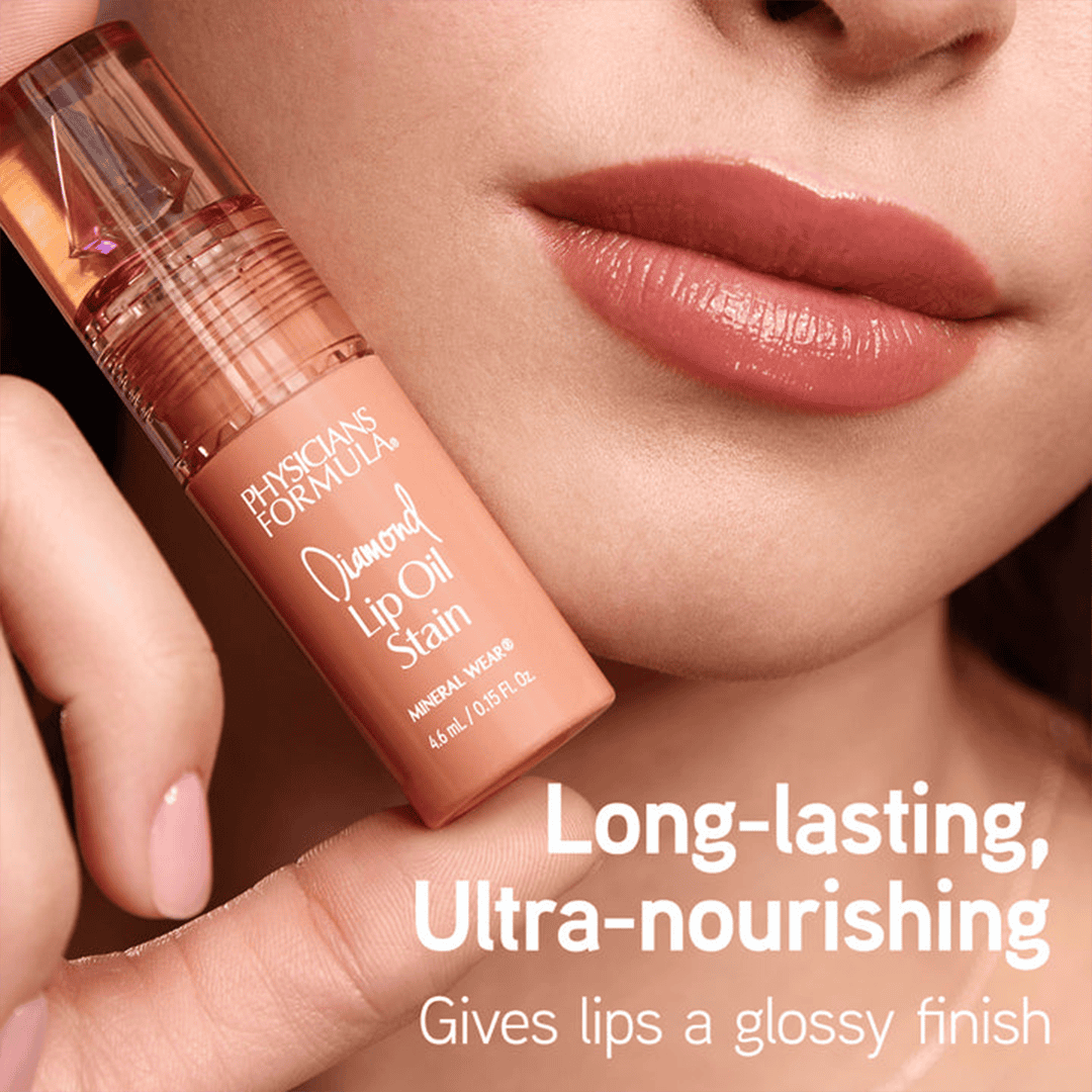 Physicians Formula Mineral Wear Diamond Lip Oil Stain Lip Oil - XOXO cosmetics
