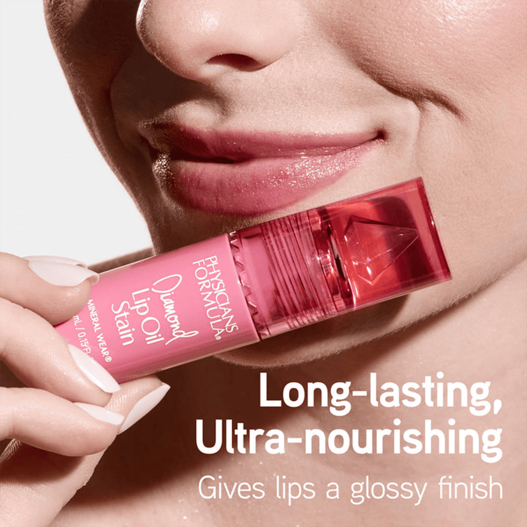 Physicians Formula Mineral Wear Diamond Lip Oil Stain Lip Oil - XOXO cosmetics