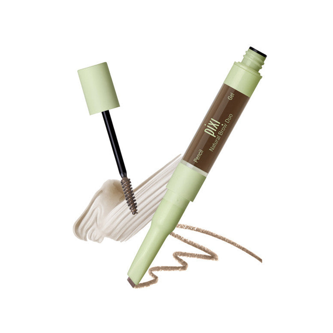 Pixi Natural Brow Duo 2-In-1 Eyebrow Pencil & Gel Eyebrow - XOXO cosmetics