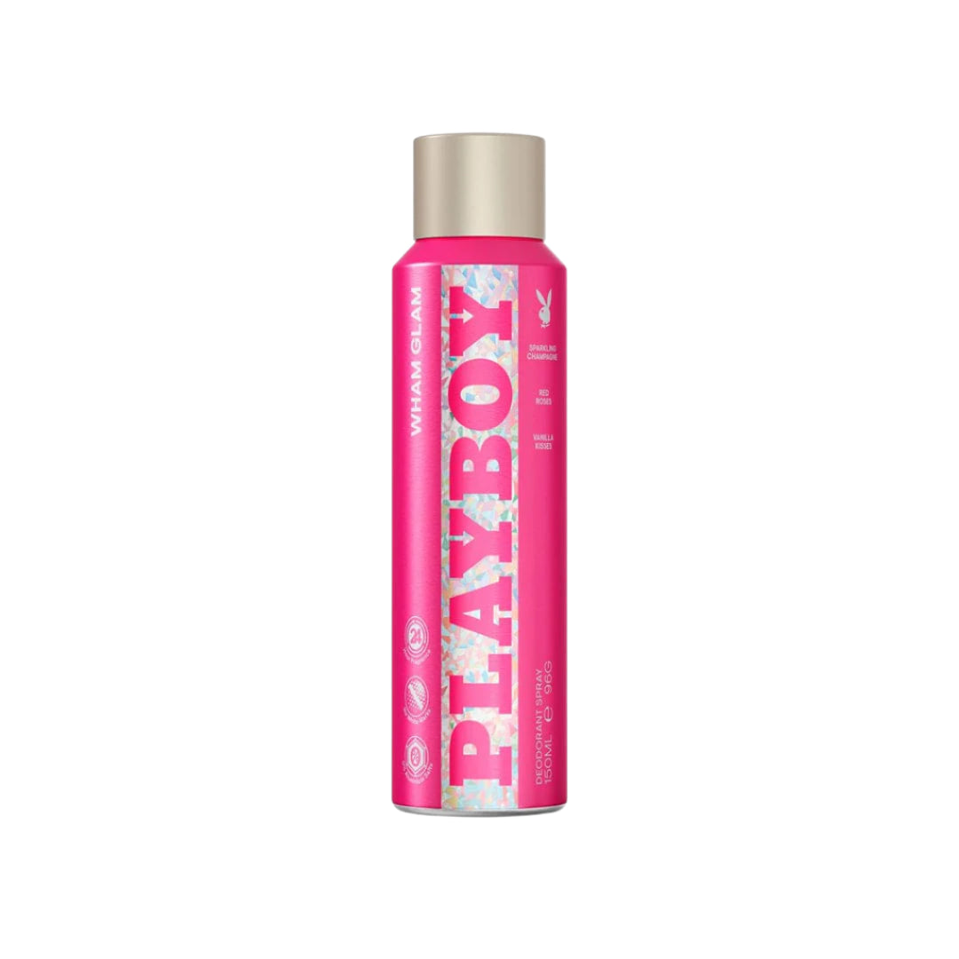 Playboy Wham Glam Deodorant Spray Deodorant Spray - XOXO cosmetics