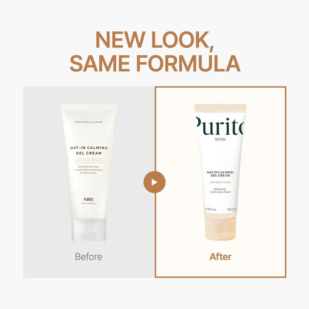 Purito Seoul Oat Calming Gel Cream - 100ml Moisturizer - XOXO cosmetics