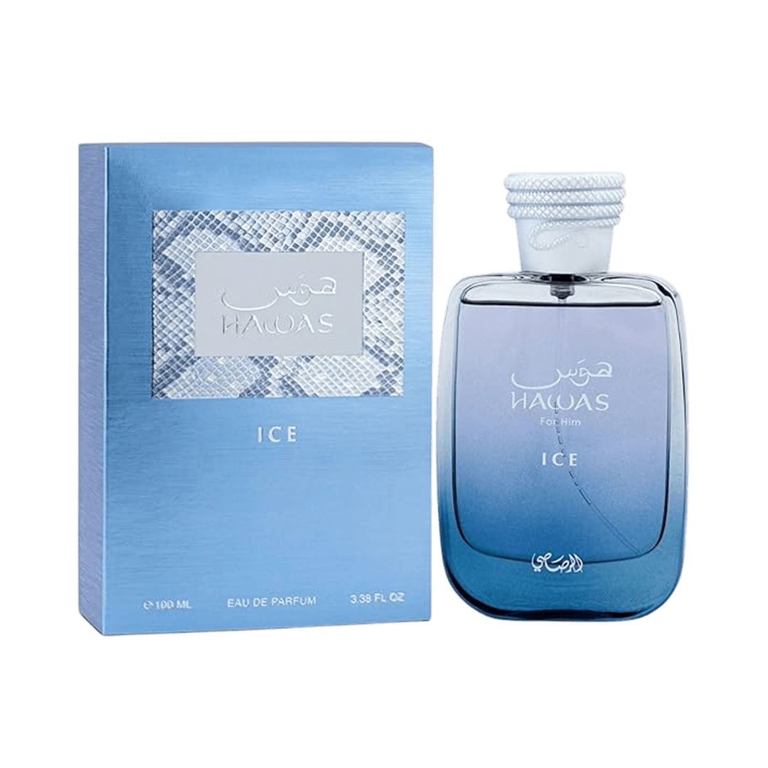 Rasasi Hawas Ice Eau De Parfum for Men - 100ml Perfume - XOXO cosmetics