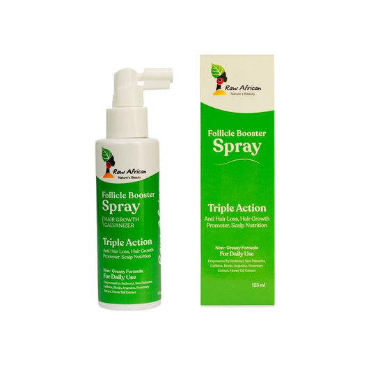 Raw African Follicle Booster Redensyl Daily Spray Hair Treatment - XOXO cosmetics