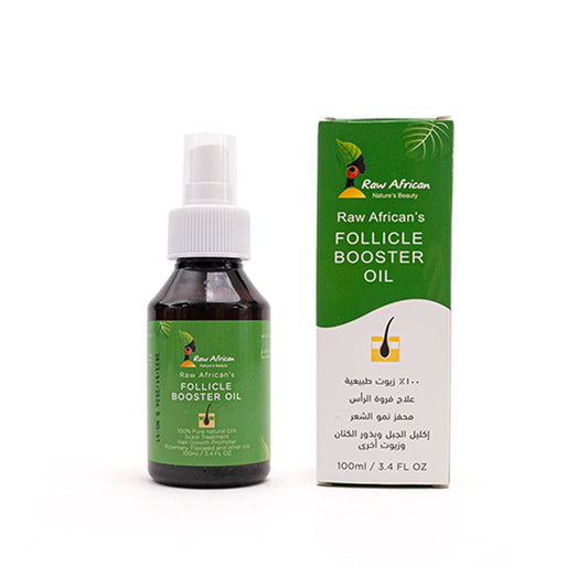 Raw African Hair Follicle Booster Oil Hair Treatment - XOXO cosmetics