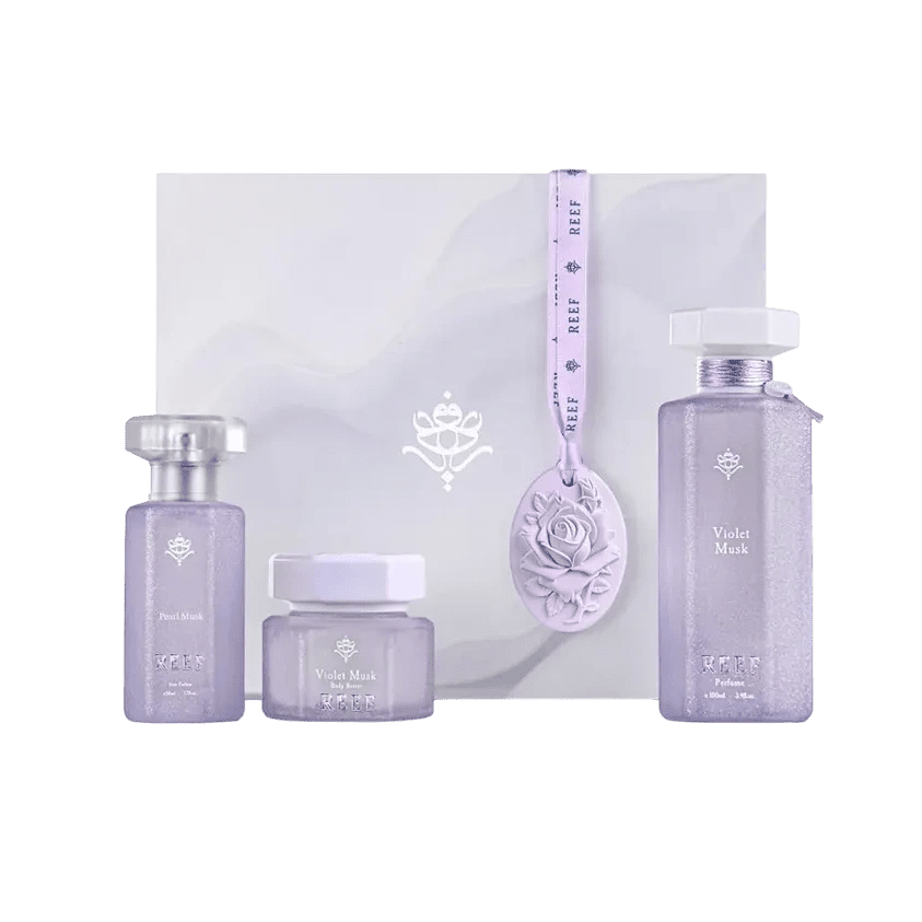 Reef Violet Musk Collection Body Set - XOXO cosmetics