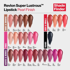 Revlon Super Lustrous Pearl Lipstick - 420 Blushed Lipstick - XOXO cosmetics