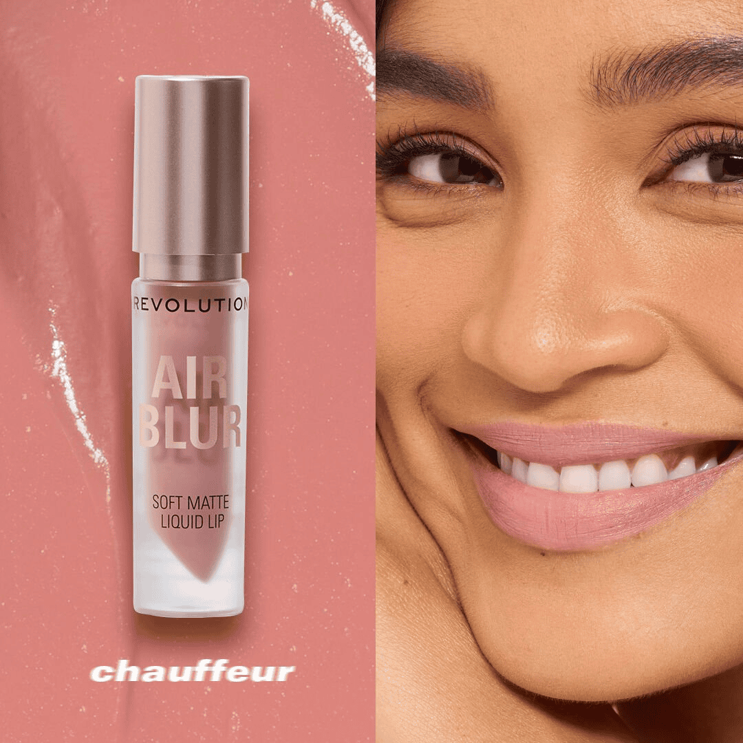 Revolution Air Blur Soft Matte Liquid Lip Lipstick - XOXO cosmetics