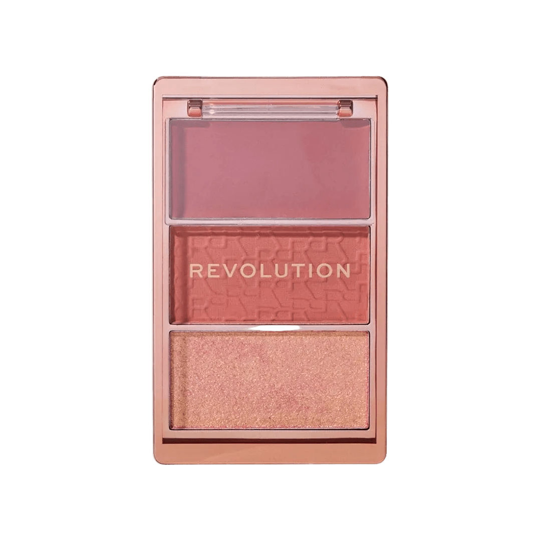 Revolution Blush Icon Palette Blush Palette - XOXO cosmetics