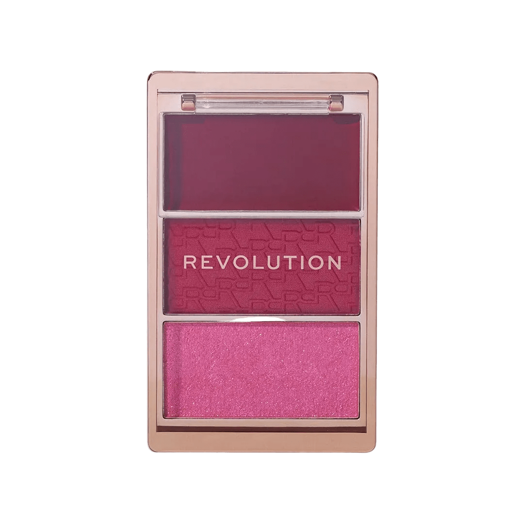 Revolution Blush Icon Palette Blush Palette - XOXO cosmetics