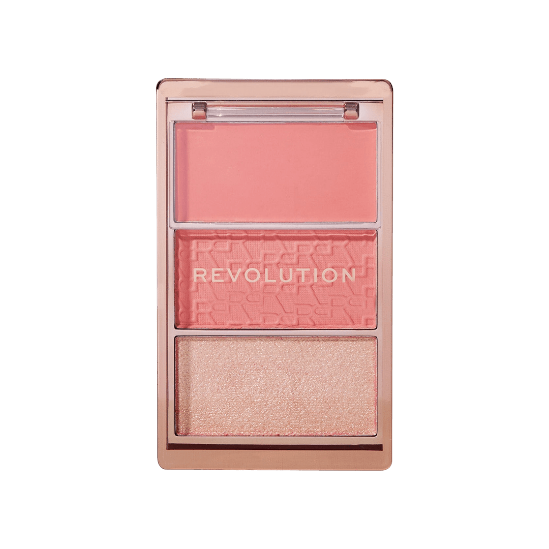 Revolution Blush Icon Palette Blush Palette - XOXO cosmetics
